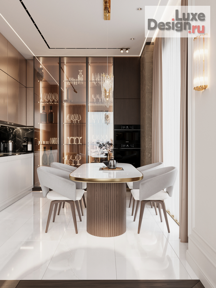 Дизайн интерьера двухкомнатной квартиры "ЖК ПРАЙМ ПАРК 5 " (фото 14)