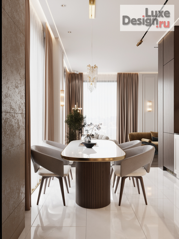 Дизайн интерьера двухкомнатной квартиры "ЖК ПРАЙМ ПАРК 5 " (фото 15)