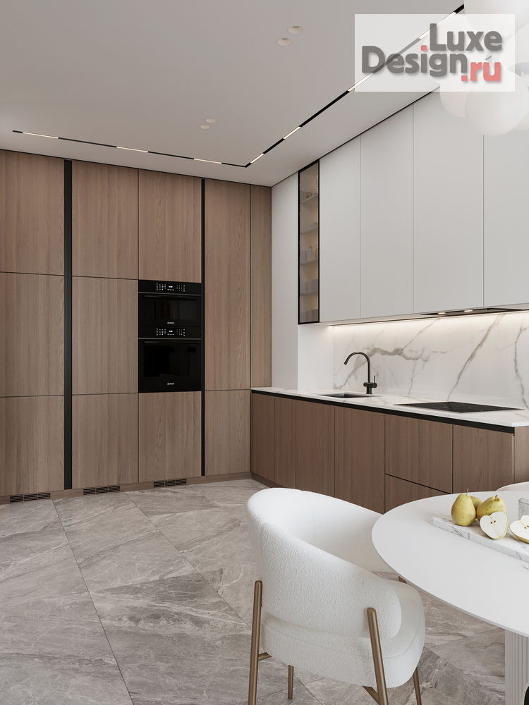 Дизайн интерьера двухкомнатной квартиры "ЖК Настоящее" (фото 16)