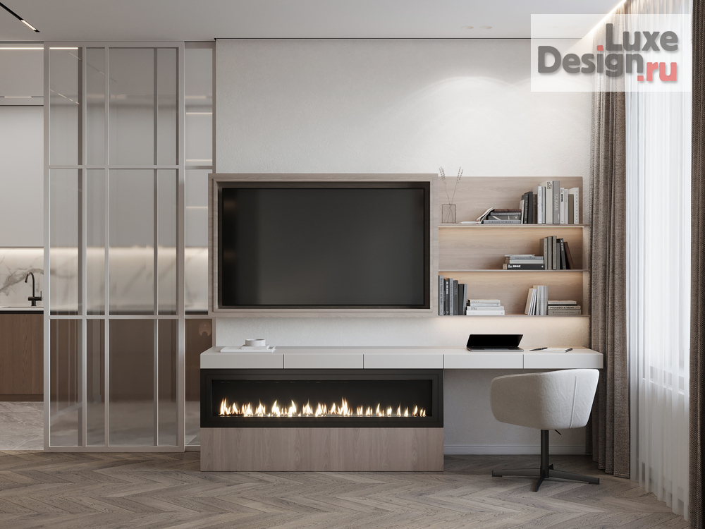 Дизайн интерьера двухкомнатной квартиры "ЖК Настоящее" (фото 18)