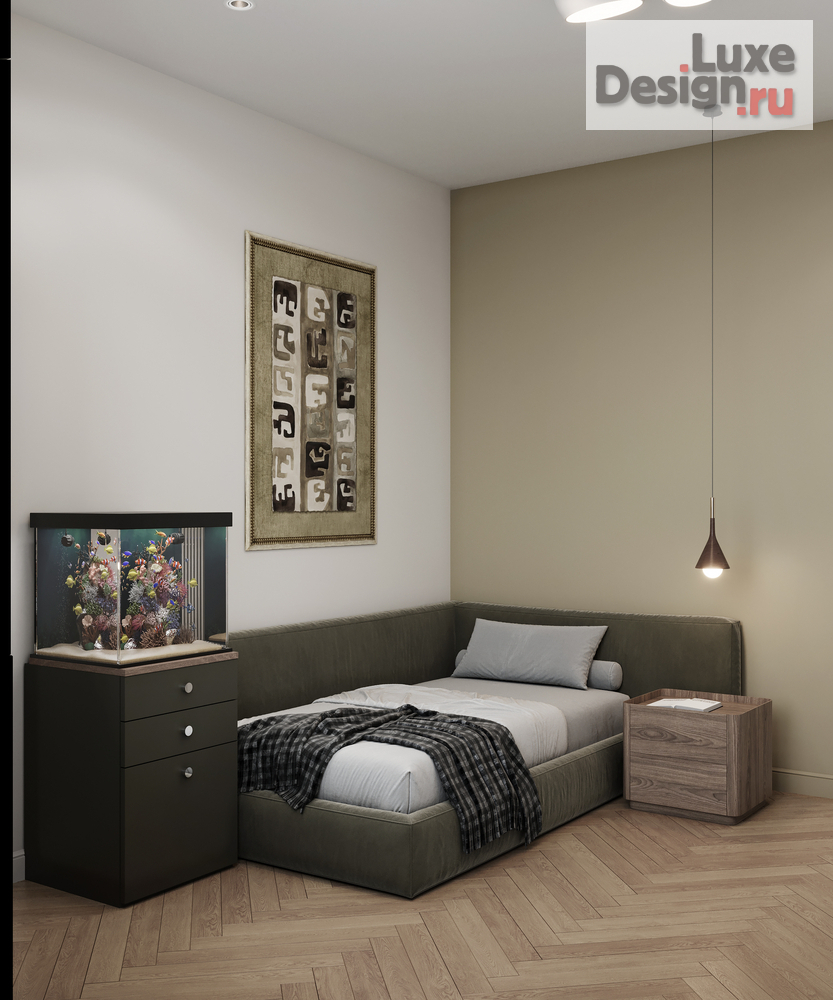 Дизайн интерьера четырехкомнатной квартиры "ЖК ЭВЕР " (фото 15)