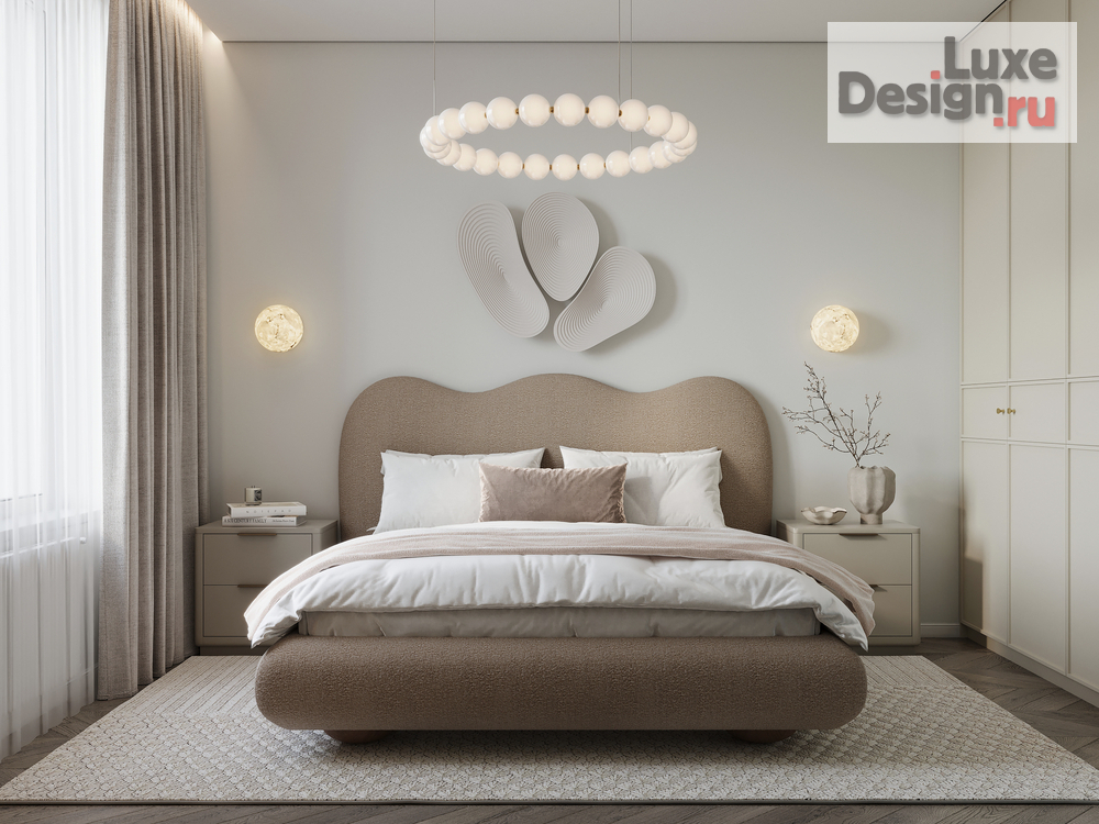 Дизайн интерьера двухкомнатной квартиры "ЖК Настоящее" (фото 1)