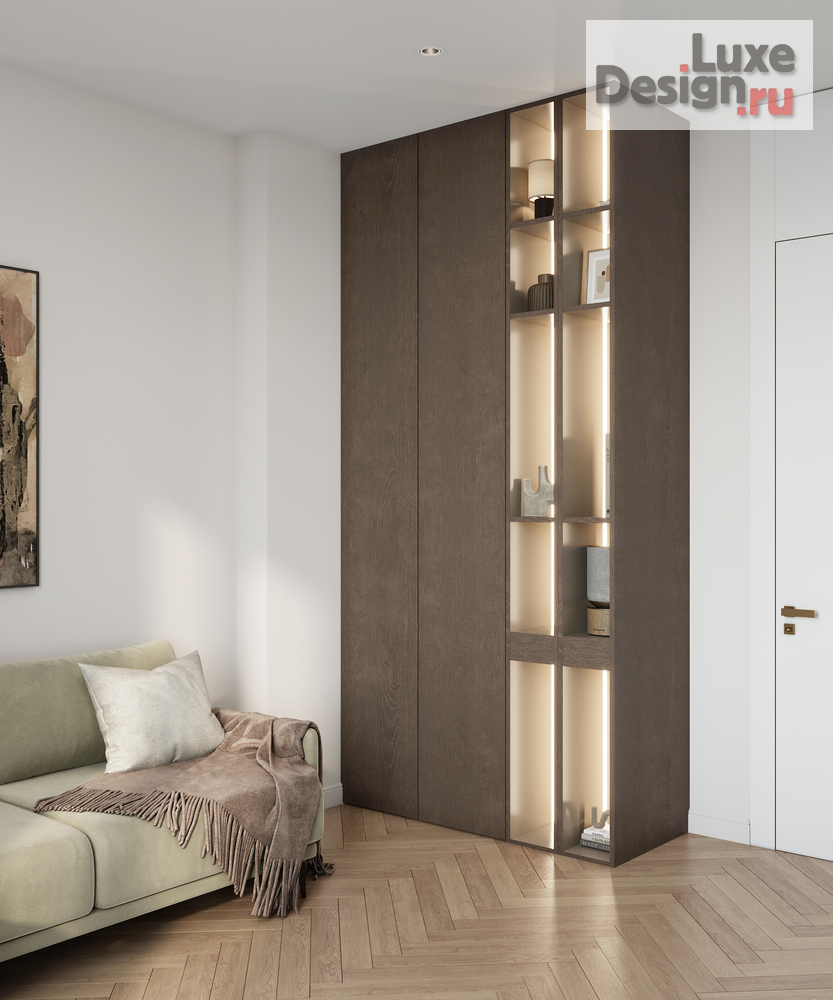 Дизайн интерьера четырехкомнатной квартиры "ЖК ЭВЕР " (фото 18)