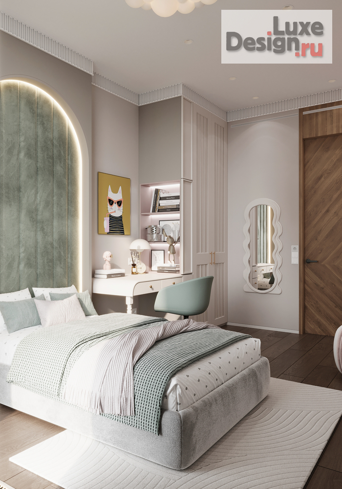 Дизайн интерьера трехкомнатной квартиры "ЖК Прайм Парк" (фото 22)