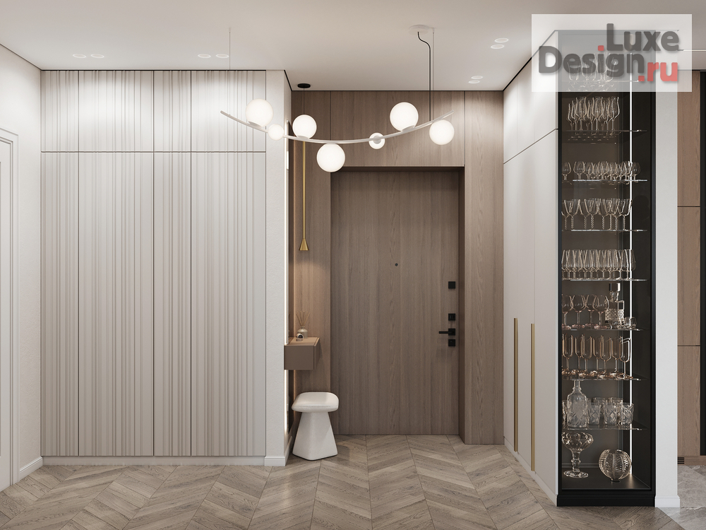 Дизайн интерьера двухкомнатной квартиры "ЖК Настоящее" (фото 22)