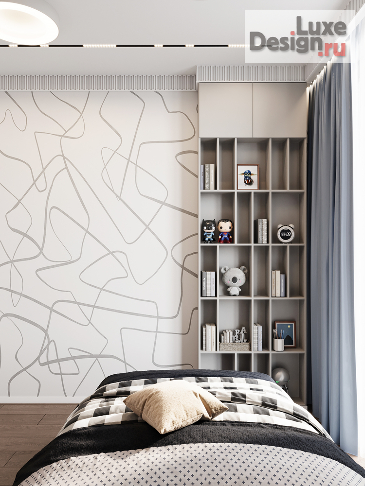 Дизайн интерьера трехкомнатной квартиры "ЖК Прайм Парк" (фото 25)