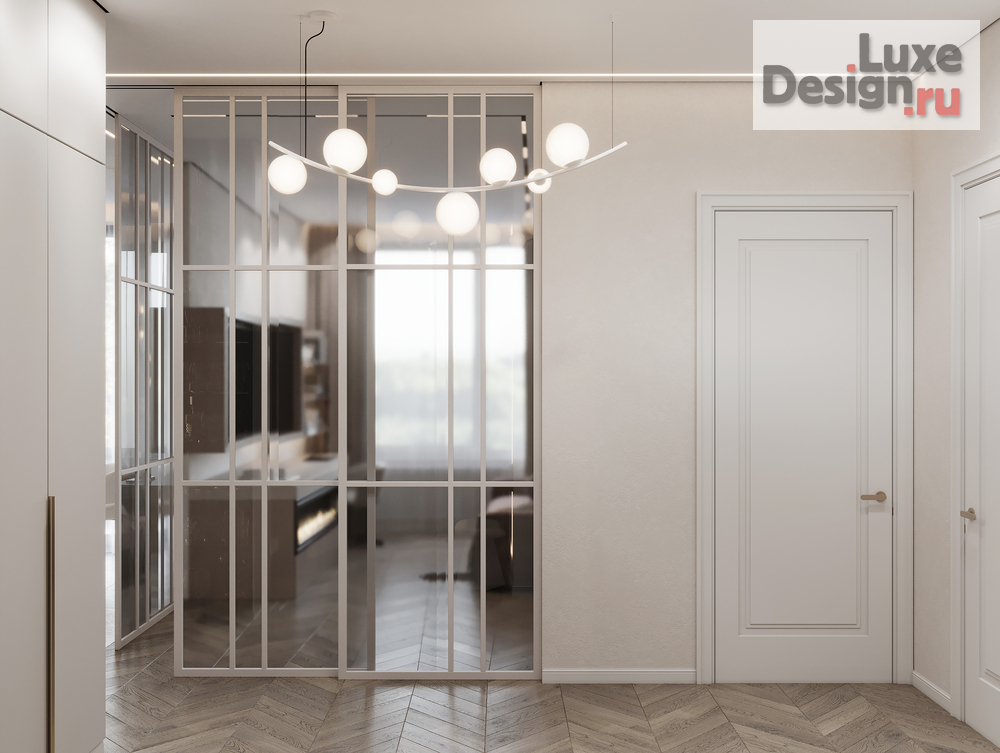 Дизайн интерьера двухкомнатной квартиры "ЖК Настоящее" (фото 25)