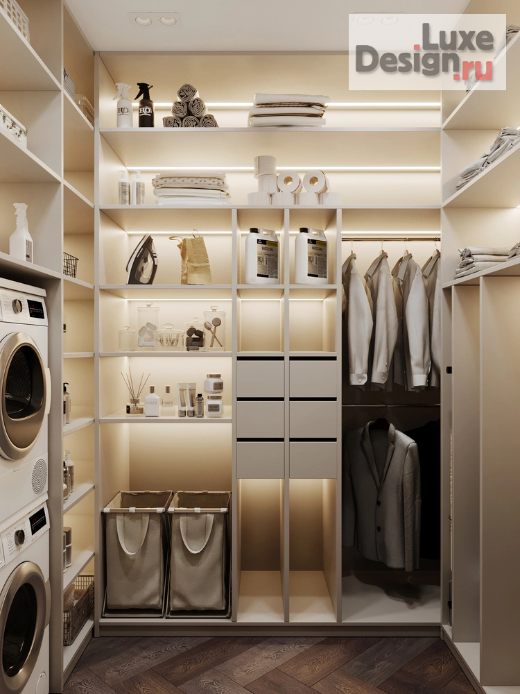 Дизайн интерьера четырехкомнатной квартиры "VOROBEVIE GORI" (фото 25)