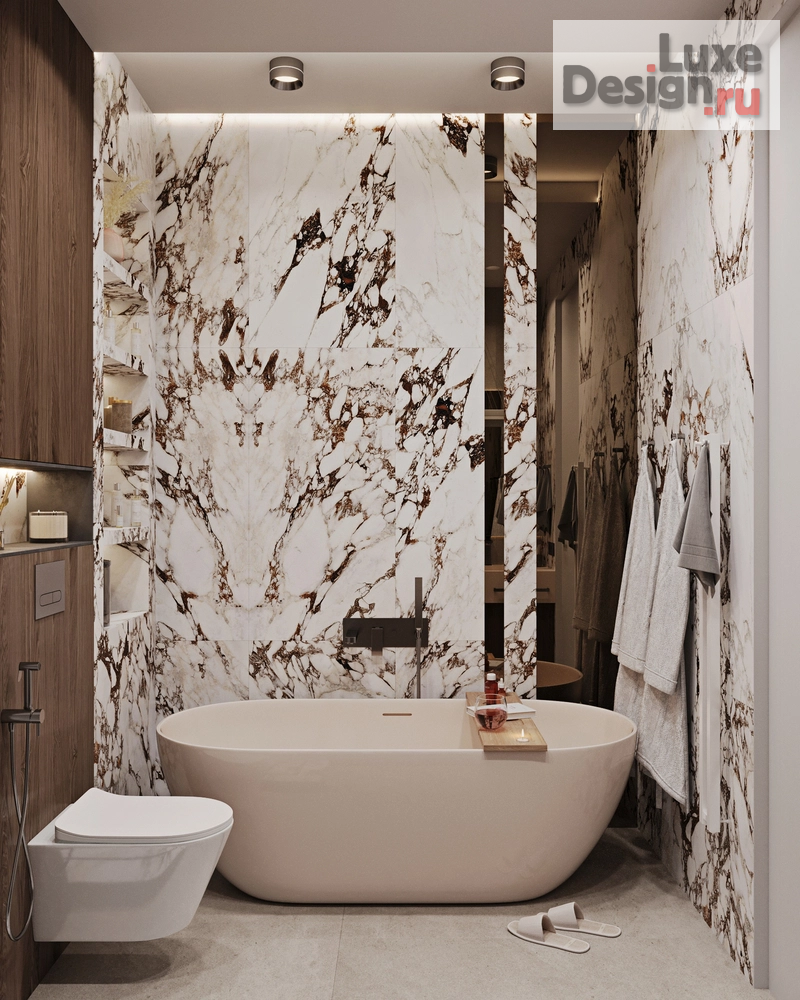 Дизайн интерьера трехкомнатной квартиры "DREAM TOWERS" (фото 26)