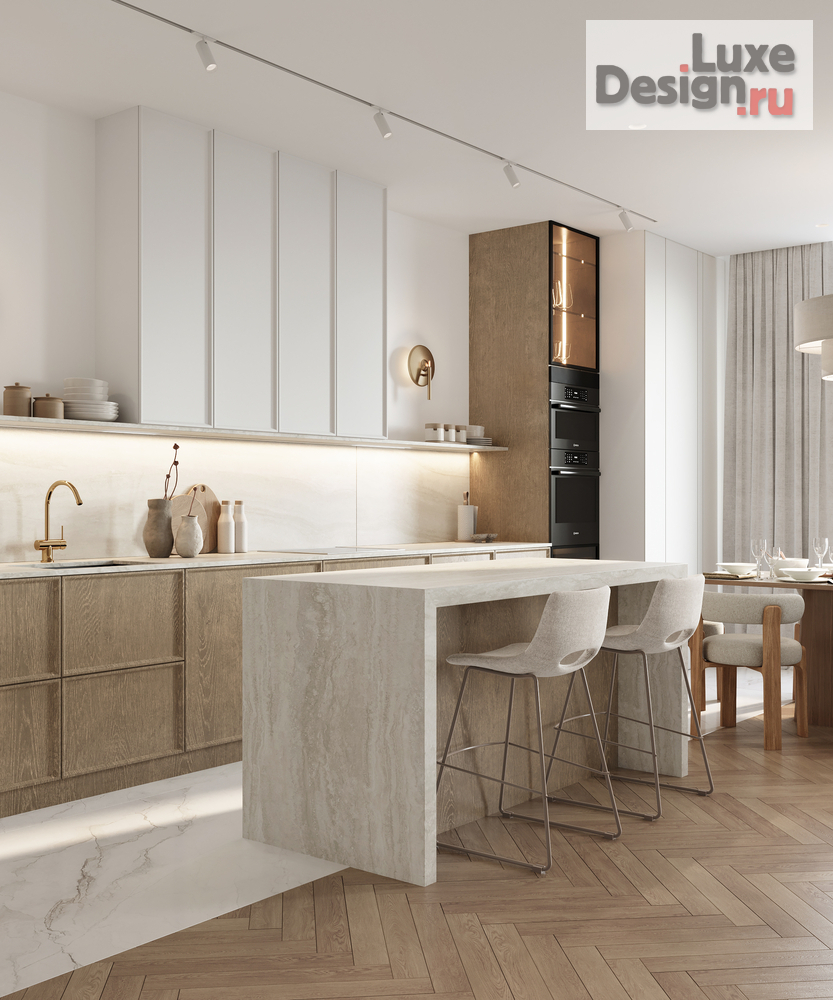 Дизайн интерьера четырехкомнатной квартиры "ЖК ЭВЕР " (фото 24)