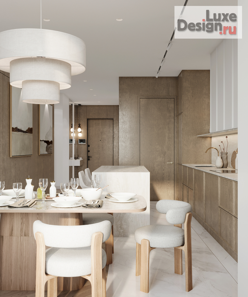 Дизайн интерьера четырехкомнатной квартиры "ЖК ЭВЕР " (фото 26)