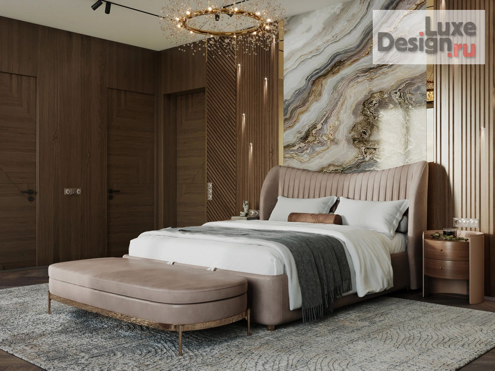 Дизайн интерьера четырехкомнатной квартиры "ЖК ВОРОБЬЕВЫЕ ГОРЫ" (фото 31)