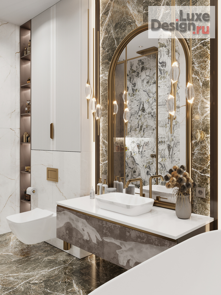 Дизайн интерьера двухкомнатной квартиры "ЖК ПРАЙМ ПАРК 5 " (фото 1)