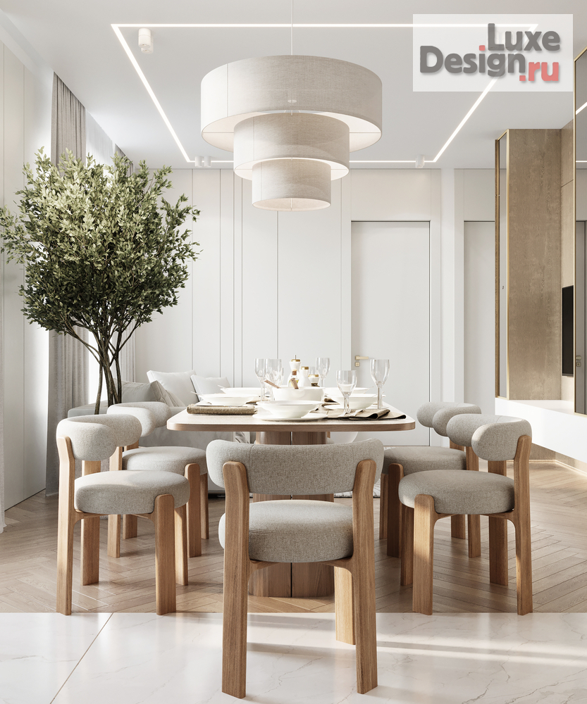 Дизайн интерьера четырехкомнатной квартиры "ЖК ЭВЕР " (фото 27)