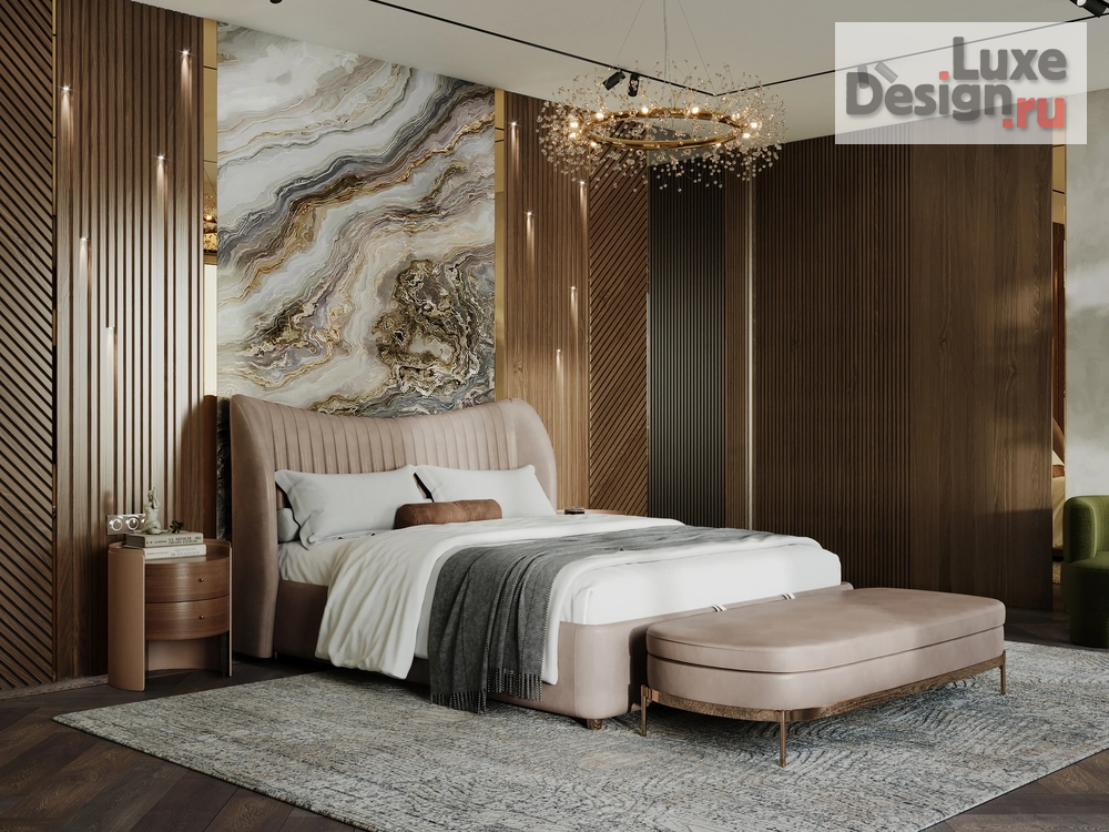 Дизайн интерьера четырехкомнатной квартиры "ЖК ВОРОБЬЕВЫЕ ГОРЫ" (фото 32)