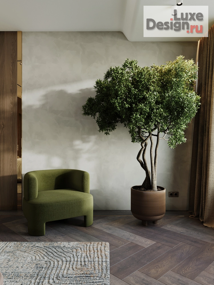 Дизайн интерьера четырехкомнатной квартиры "ЖК ВОРОБЬЕВЫЕ ГОРЫ" (фото 33)