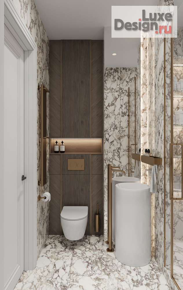 Дизайн интерьера трехкомнатной квартиры "ЖК WILLTOWERS" (фото 33)