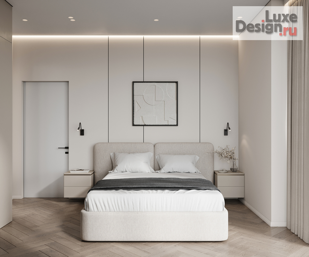 Дизайн интерьера четырехкомнатной квартиры "ЖК D1" (фото 26)