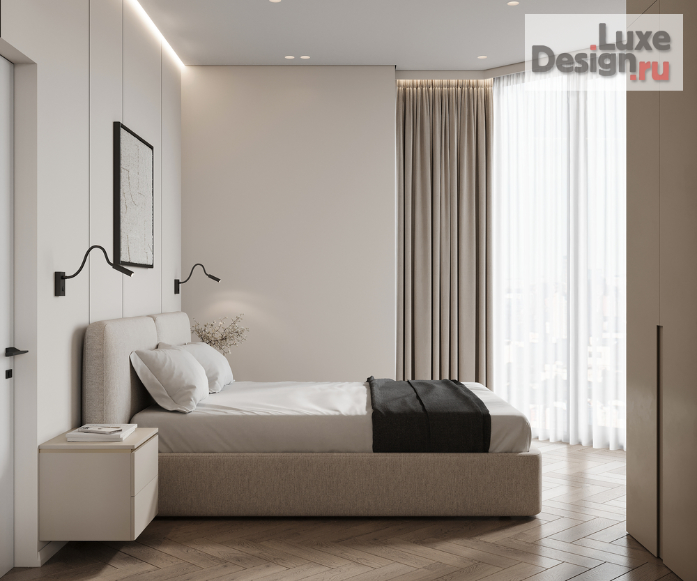 Дизайн интерьера четырехкомнатной квартиры "ЖК D1" (фото 28)