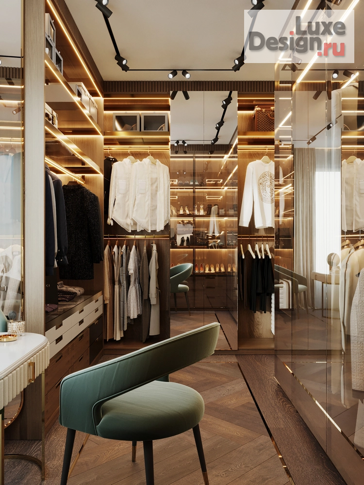 Дизайн интерьера четырехкомнатной квартиры "VOROBEVIE GORI" (фото 36)