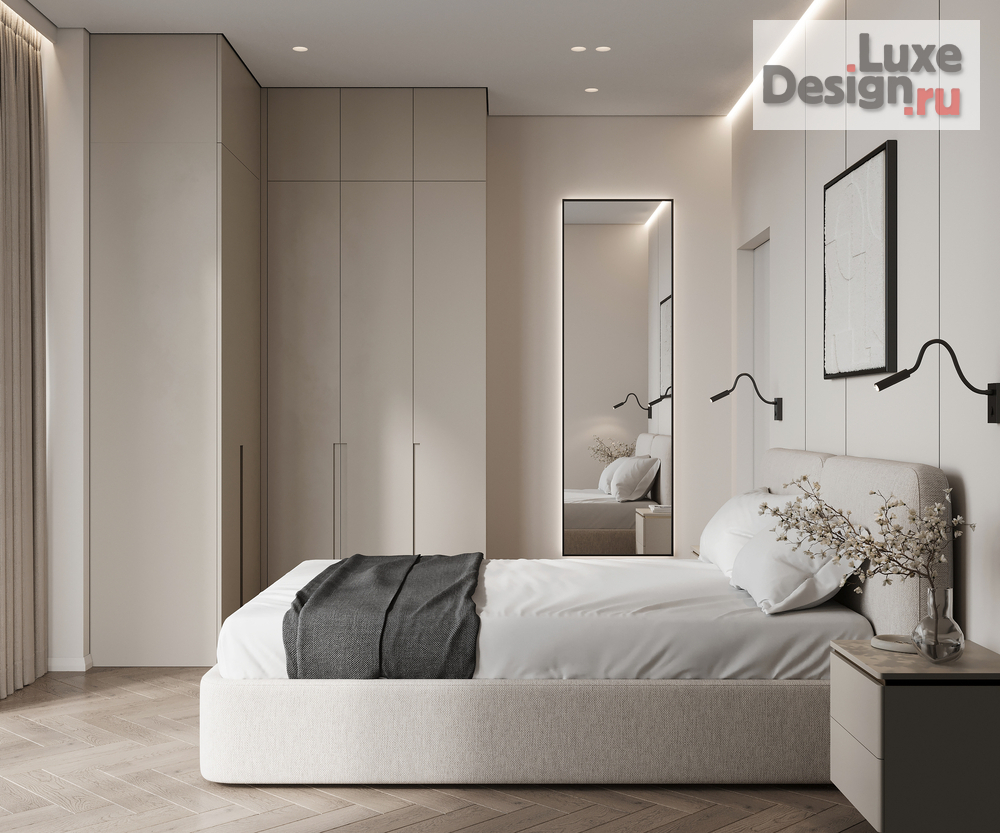 Дизайн интерьера четырехкомнатной квартиры "ЖК D1" (фото 30)