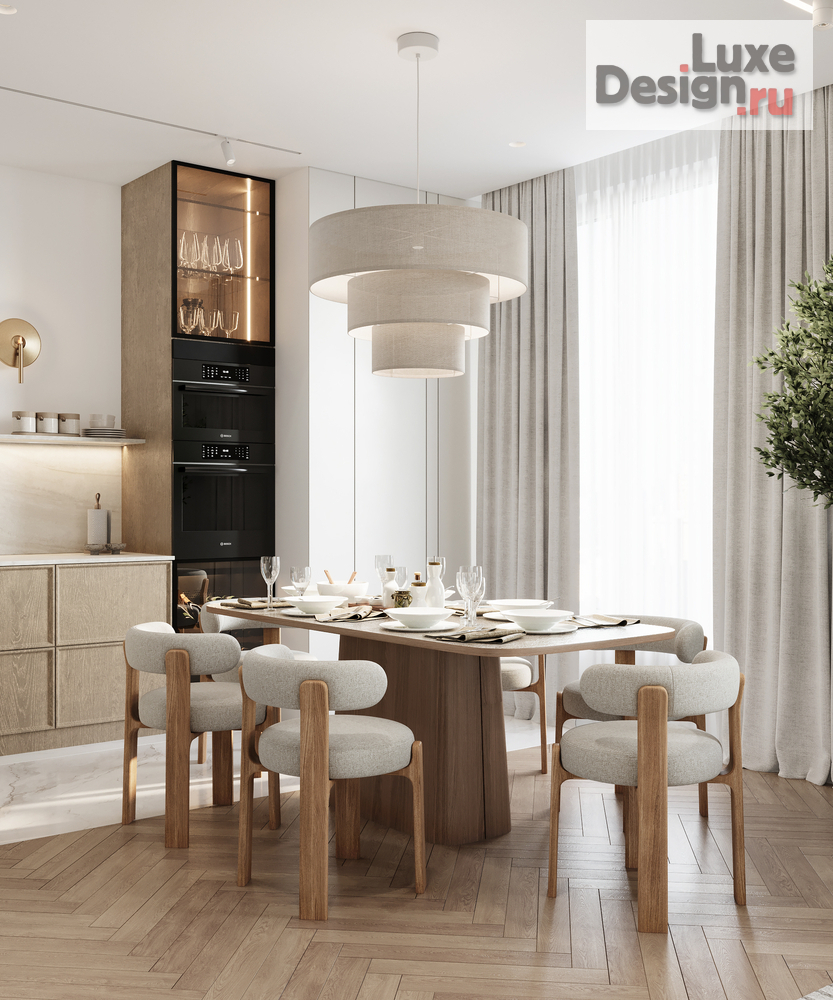 Дизайн интерьера четырехкомнатной квартиры "ЖК ЭВЕР " (фото 1)