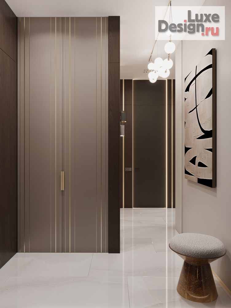 Дизайн интерьера двухкомнатной квартиры "ЖК ПРАЙМ ПАРК 5 " (фото 4)