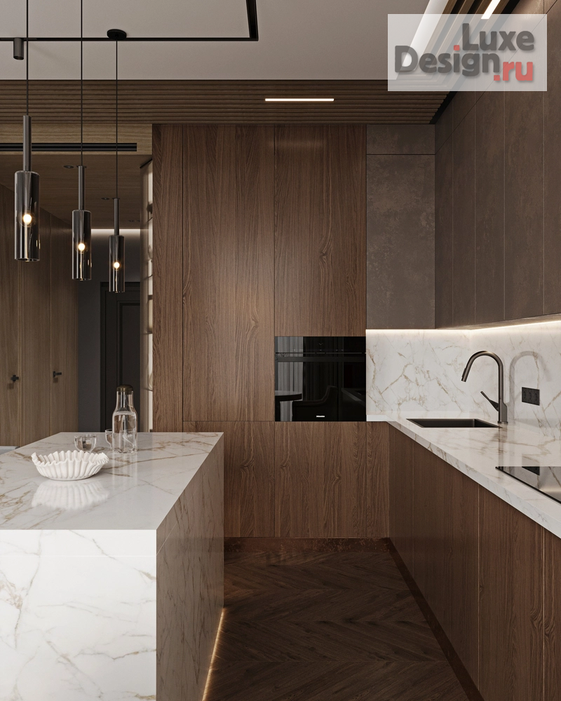 Дизайн интерьера трехкомнатной квартиры "DREAM TOWERS" (фото 6)