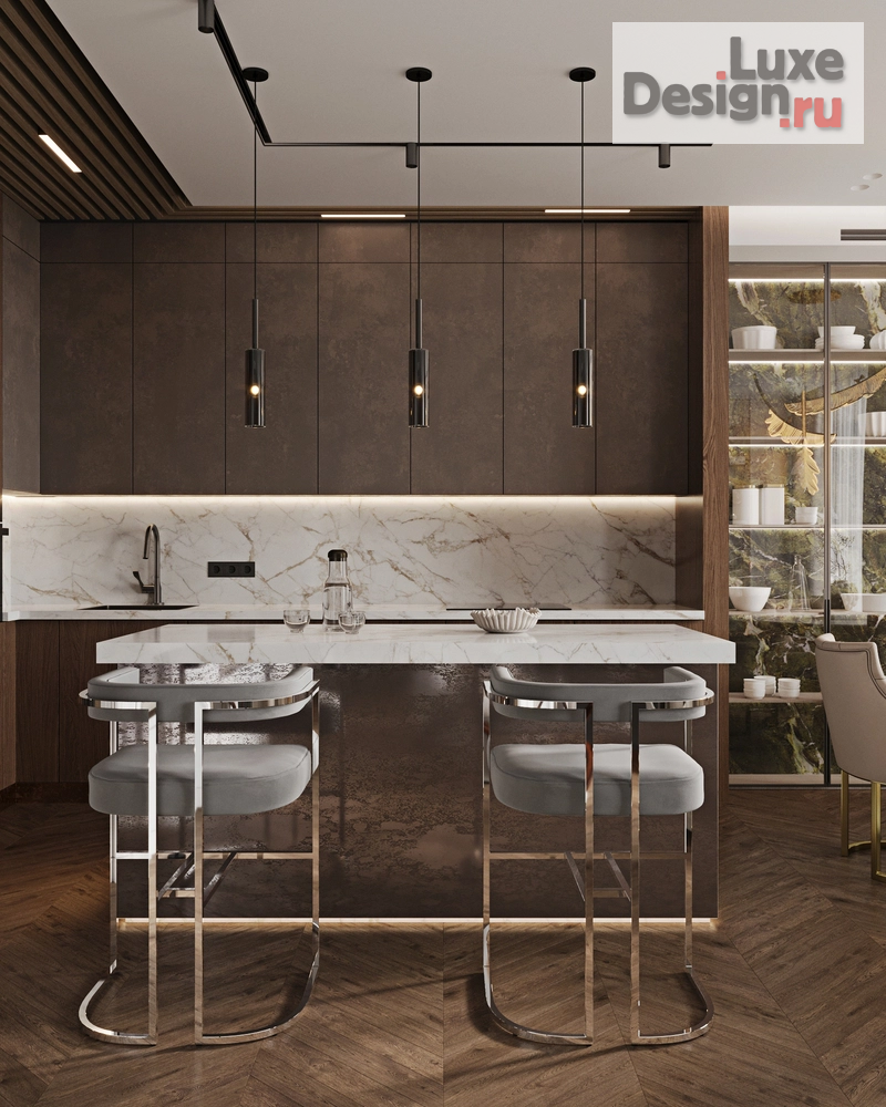 Дизайн интерьера трехкомнатной квартиры "DREAM TOWERS" (фото 7)