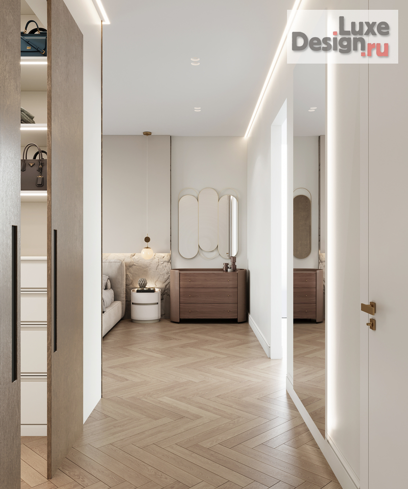 Дизайн интерьера четырехкомнатной квартиры "ЖК ЭВЕР " (фото 46)