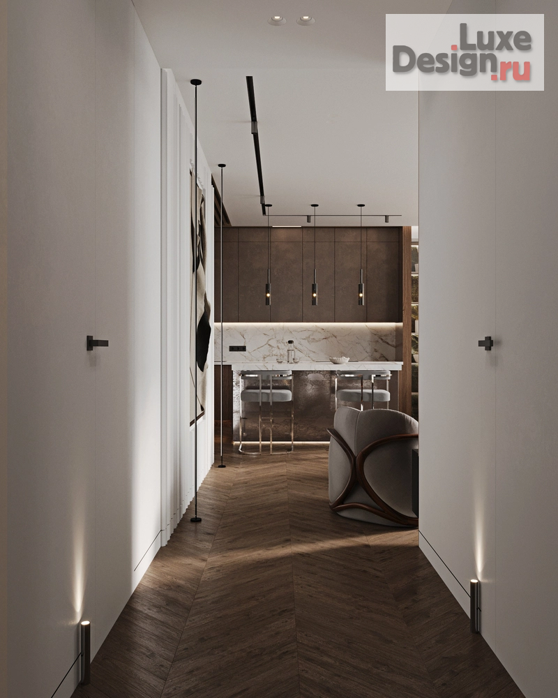 Дизайн интерьера трехкомнатной квартиры "DREAM TOWERS" (фото 12)