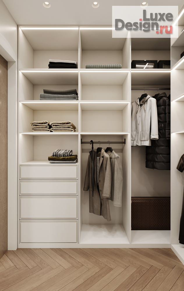 Дизайн интерьера четырехкомнатной квартиры "ЖК ЭВЕР " (фото 50)