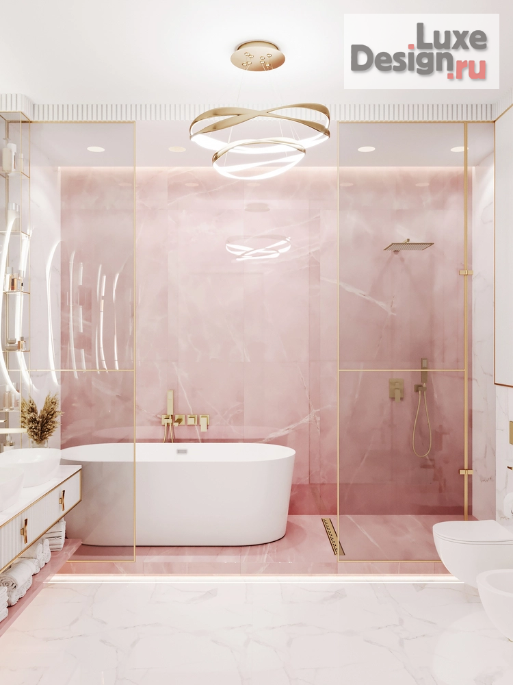 Дизайн интерьера четырехкомнатной квартиры "ЖК ВОРОБЬЕВЫЕ ГОРЫ" (фото 56)