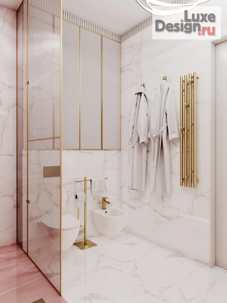 Дизайн интерьера четырехкомнатной квартиры "ЖК ВОРОБЬЕВЫЕ ГОРЫ" (фото 58)