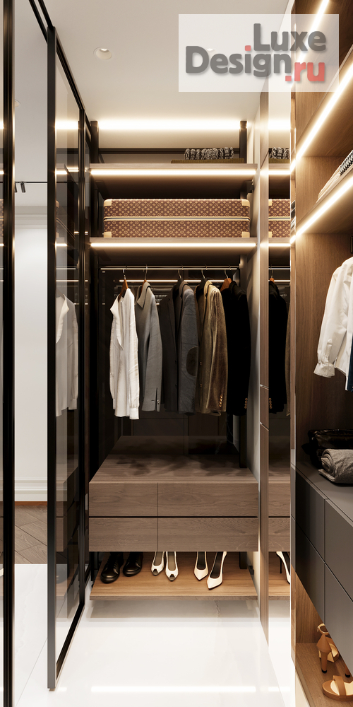 Дизайн интерьера трехкомнатной квартиры "ЖК Прайм Парк" (фото 10)