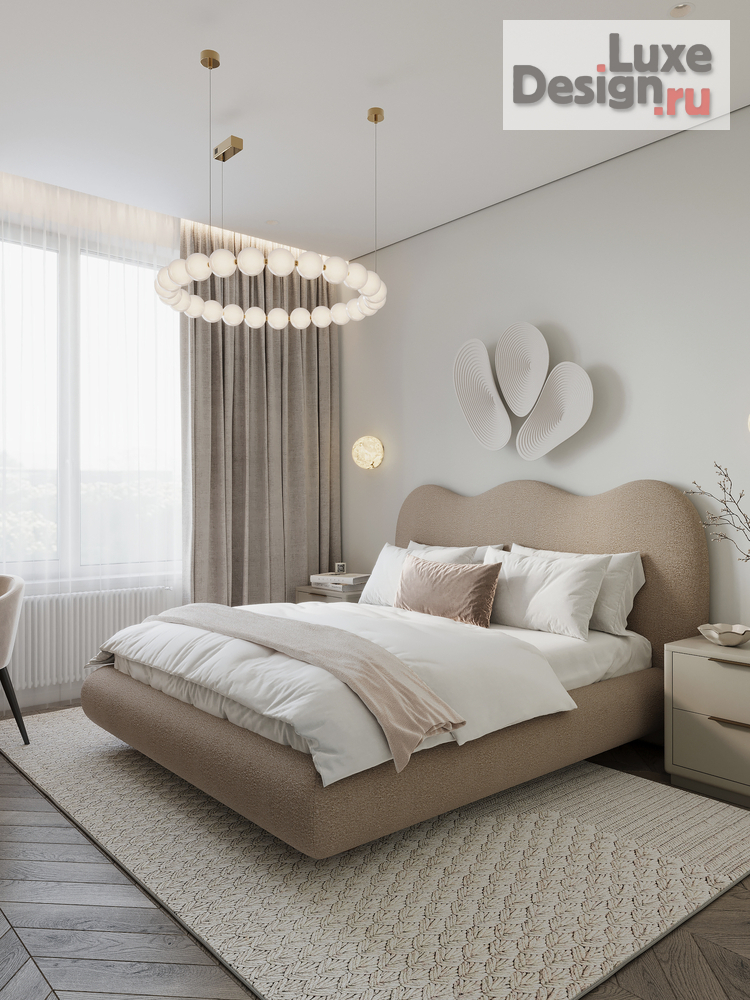 Дизайн интерьера двухкомнатной квартиры "ЖК Настоящее" (фото 5)