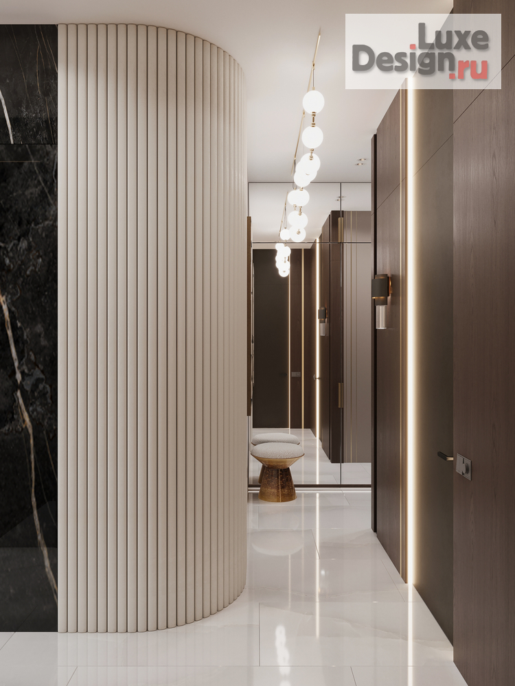 Дизайн интерьера двухкомнатной квартиры "ЖК ПРАЙМ ПАРК 5 " (фото 6)