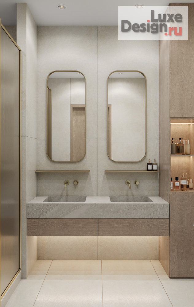 Дизайн интерьера четырехкомнатной квартиры "ЖК ЭВЕР " (фото 3)