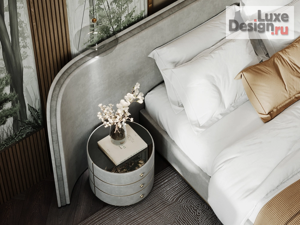 Дизайн интерьера четырехкомнатной квартиры "ЖК ВОРОБЬЕВЫЕ ГОРЫ" (фото 68)