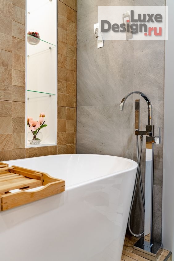 Дизайн интерьера ванной "ЖК 7 континент г. Краснодар №3 реализованный " (фото 1)