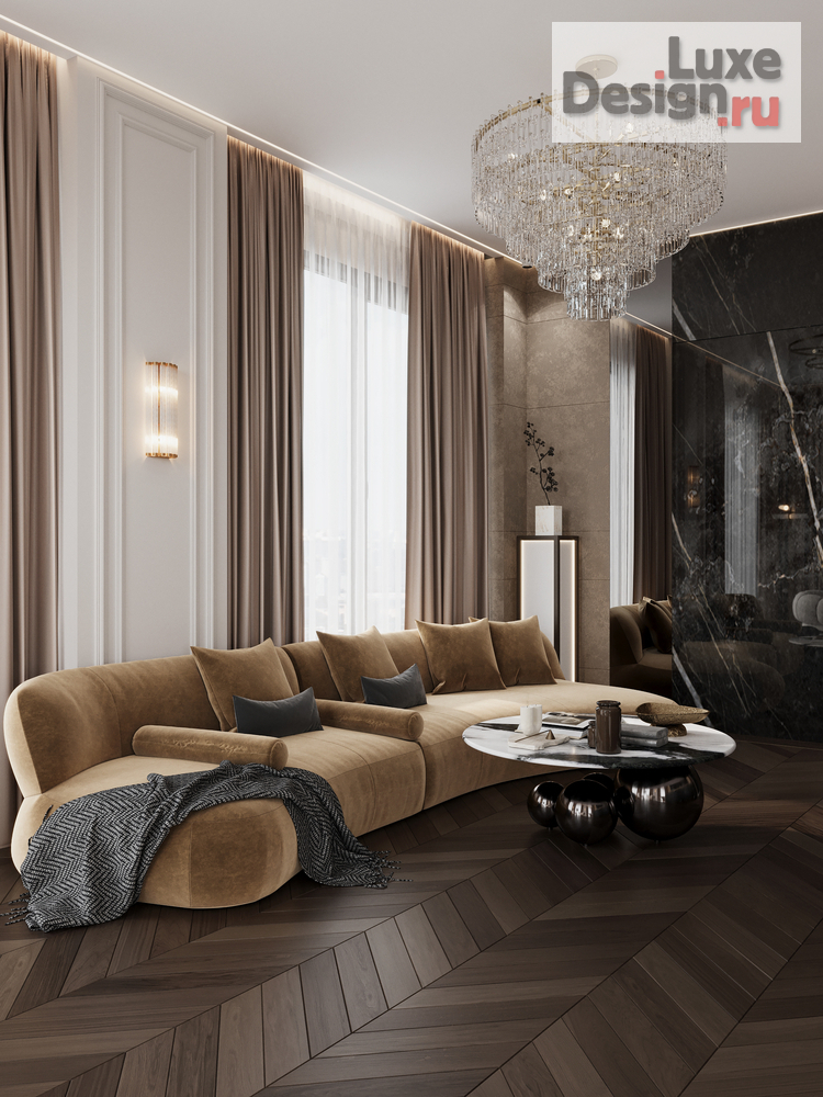 Дизайн интерьера двухкомнатной квартиры "ЖК ПРАЙМ ПАРК 5 " (фото 7)