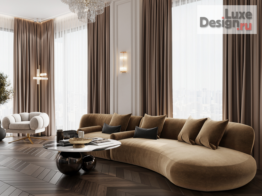 Дизайн интерьера двухкомнатной квартиры "ЖК ПРАЙМ ПАРК 5 " (фото 8)