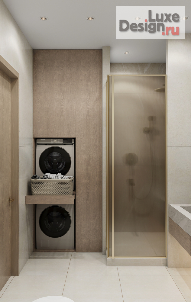 Дизайн интерьера четырехкомнатной квартиры "ЖК ЭВЕР " (фото 5)