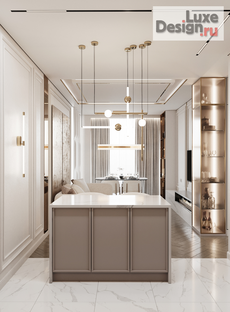 Дизайн интерьера трехкомнатной квартиры "ЖК WILLTOWERS" (фото 9)