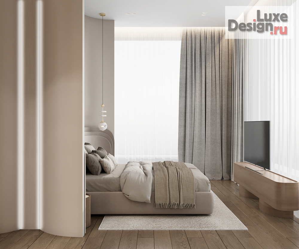 Дизайн интерьера четырехкомнатной квартиры "ЖК РЕКА 2" (фото 9)