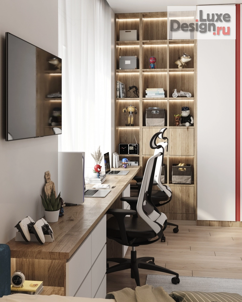 Дизайн интерьера квартиры "ЖК Символ " (фото 18)