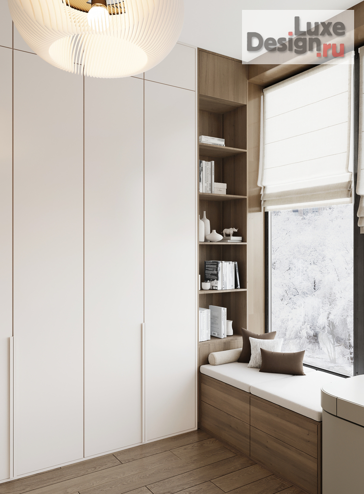 Дизайн интерьера четырехкомнатной квартиры "ЖК РЕКА 2" (фото 25)