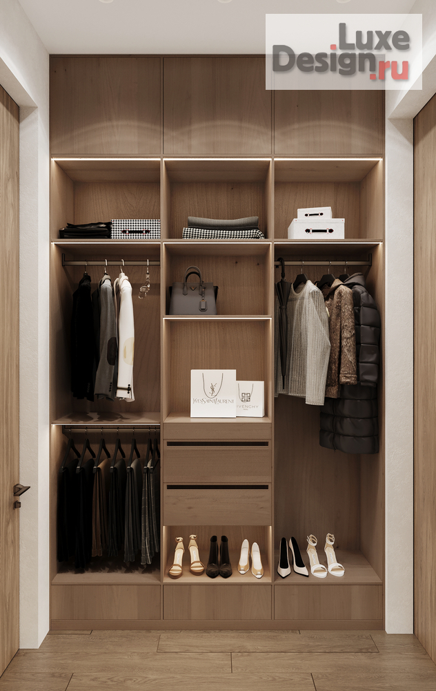 Дизайн интерьера четырехкомнатной квартиры "ЖК РЕКА 2" (фото 42)