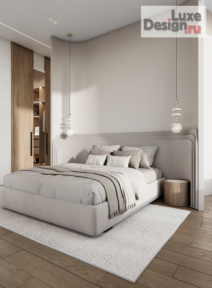 Дизайн интерьера четырехкомнатной квартиры "ЖК РЕКА 2" (фото 51)