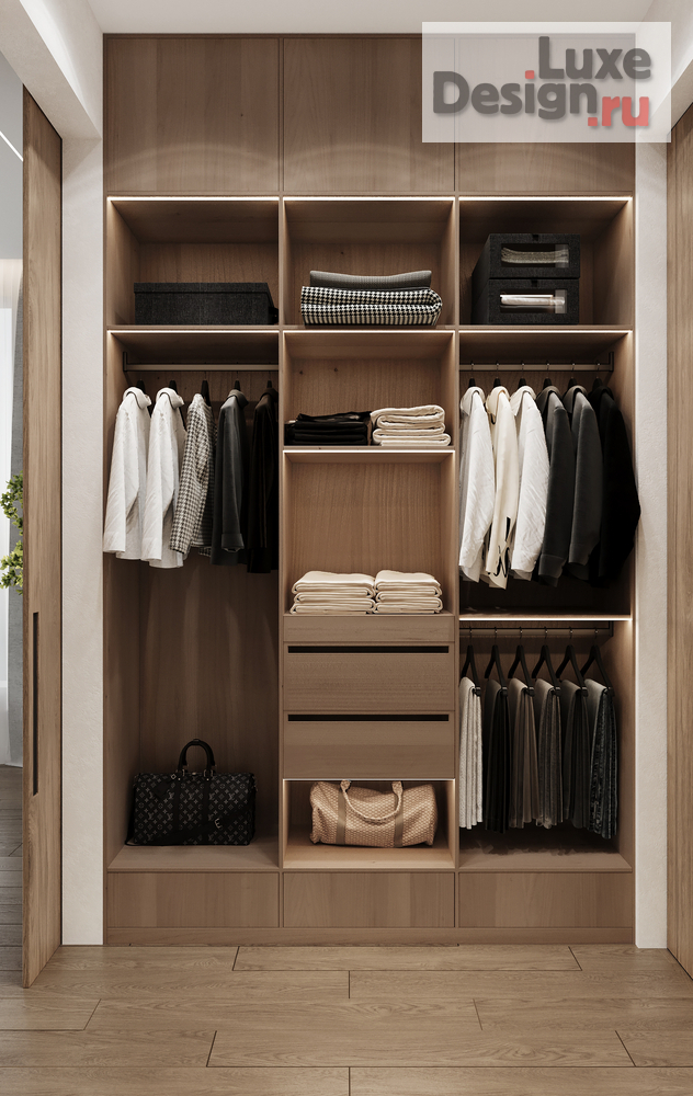 Дизайн интерьера четырехкомнатной квартиры "ЖК РЕКА 2" (фото 43)